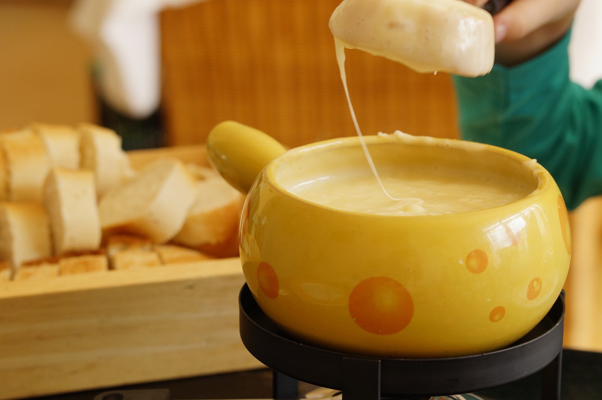 Weihnachtstraditionen Käsefondue